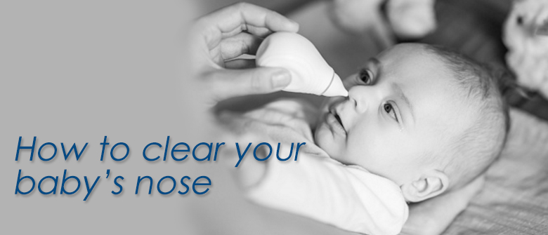ways to clear baby's nose